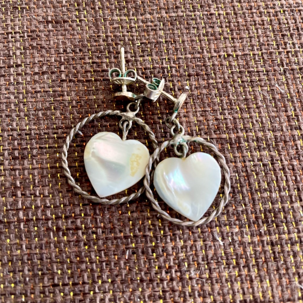HEART DROP EARRINGS